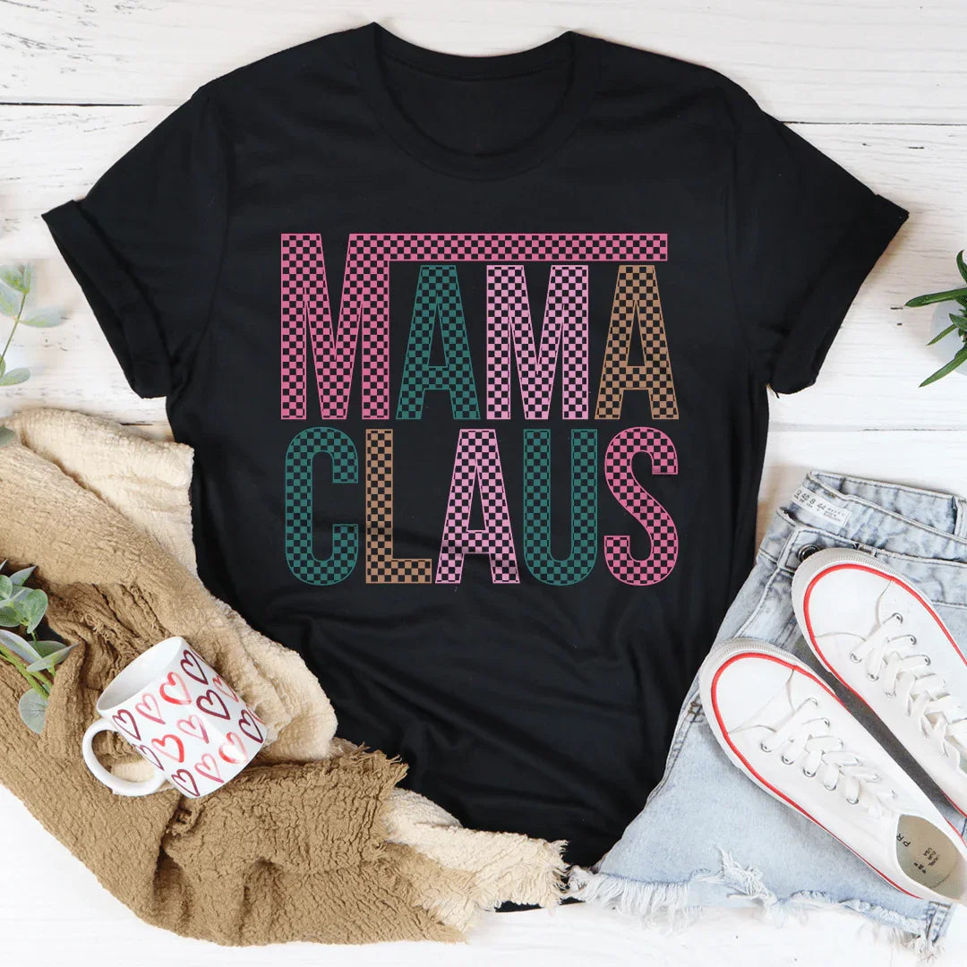 Mama Claus Tee Peachy Sunday