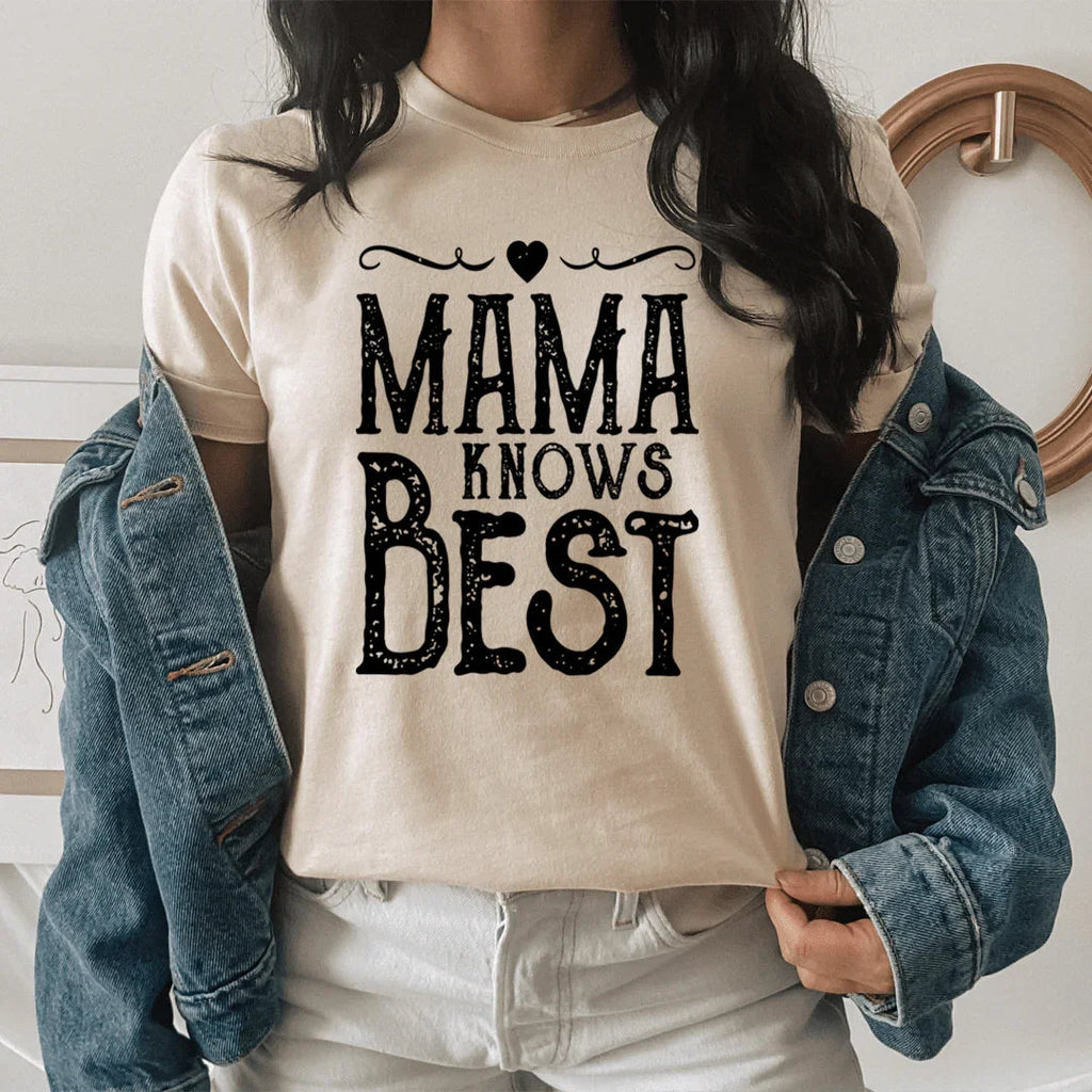 Mama Knows Best Tee - SJB-DIAMOND ELITES
