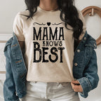 Mama Knows Best Tee - SJB-DIAMOND ELITES