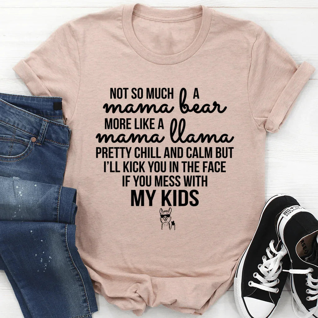 Mama Llama Tee - SJB-DIAMOND ELITES