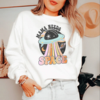 Mama Needs A Break Sweatshirt Peachy Sunday