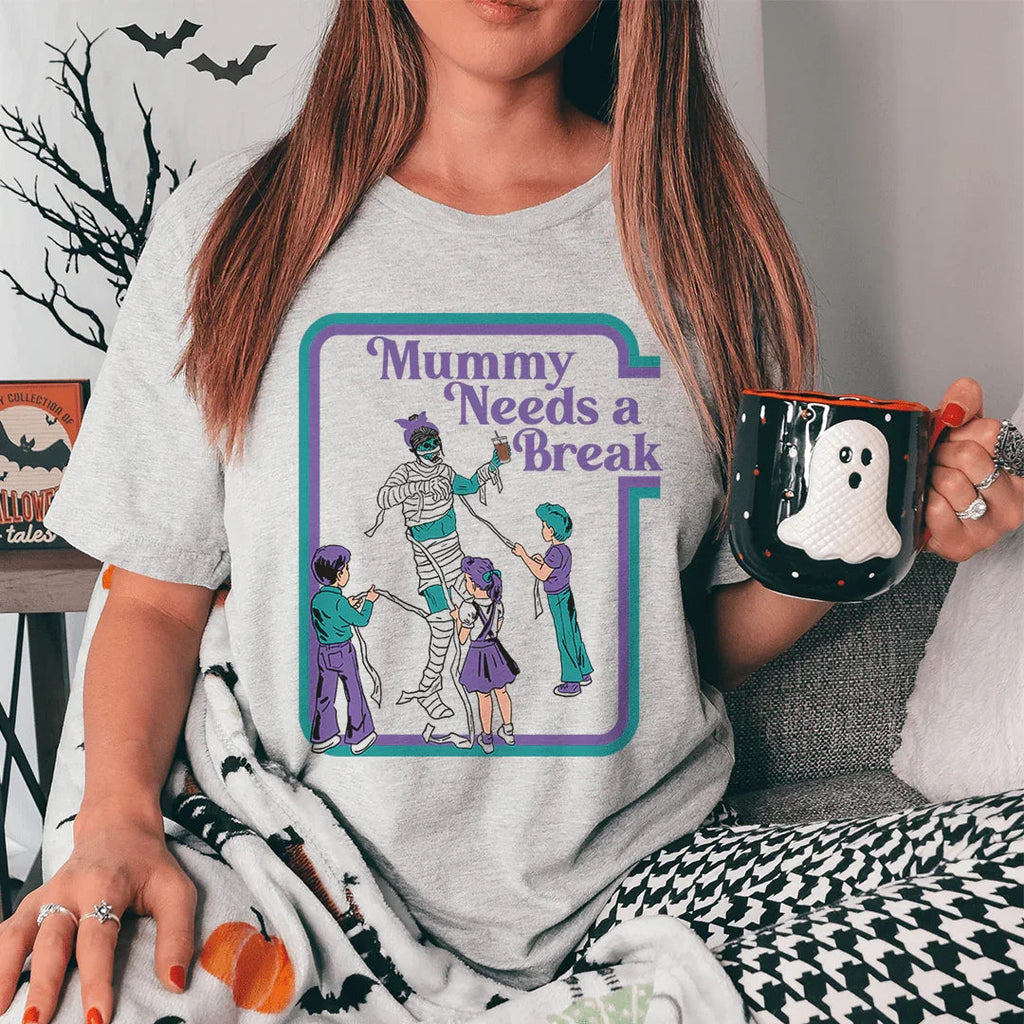 Mama Needs a Break Tee Peachy Sunday