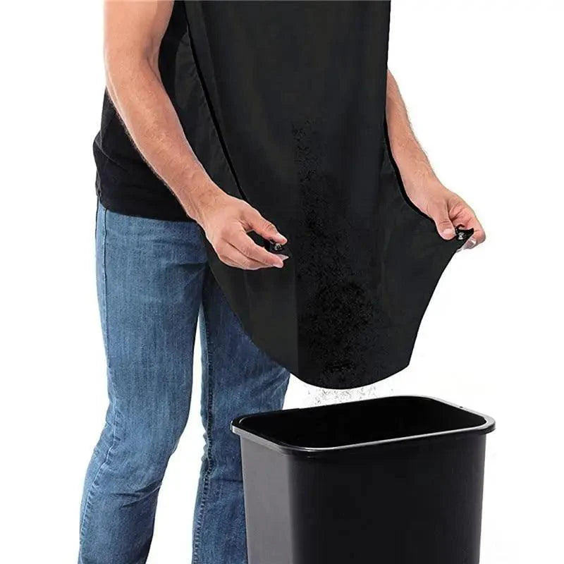 Man Practical Bathroom Waterproof Male Beard Hair Care Shave Portable Apron Mustache Cutting Repair Bib Household Cleaning Tools Stevvex