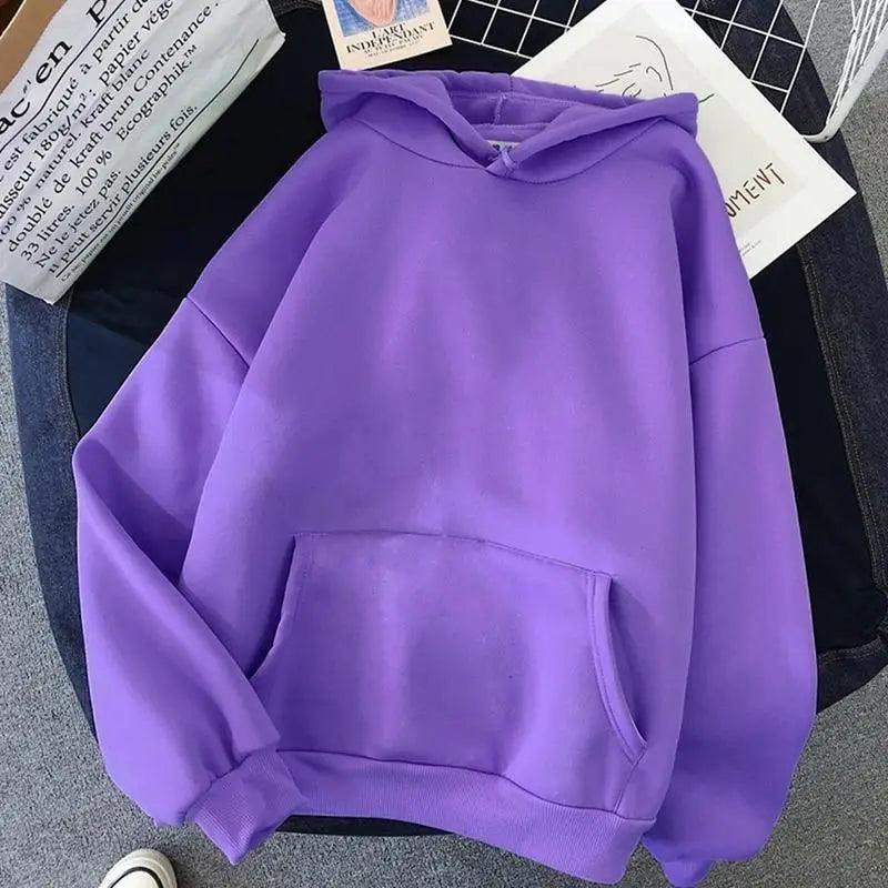 Man Sweatshirt With A Hood Hoodies Ladies Long Sleeve Casual Warm Hoodie Pullover Clothes Unisex Solid Color Print Hoodie Casual Long Sleeve Pullover Hoodie Stevvex