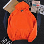 Man Sweatshirt With A Hood Hoodies Ladies Long Sleeve Casual Warm Hoodie Pullover Clothes Unisex Solid Color Print Hoodie Casual Long Sleeve Pullover Hoodie Stevvex