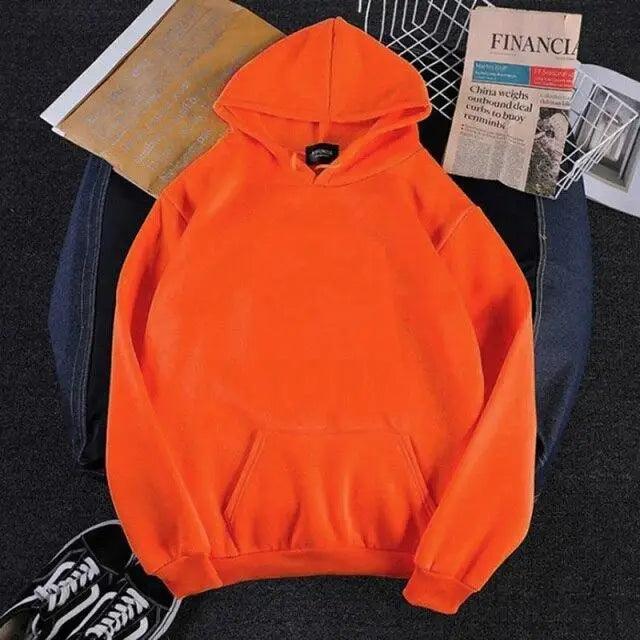 Man Sweatshirt With A Hood Hoodies Ladies Long Sleeve Casual Warm Hoodie Pullover Clothes Unisex Solid Color Print Hoodie Casual Long Sleeve Pullover Hoodie Stevvex