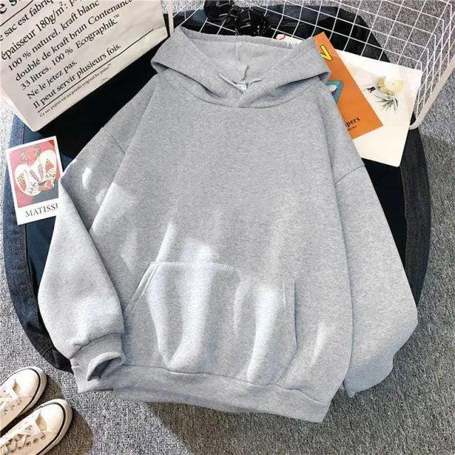 Man Sweatshirt With A Hood Hoodies Ladies Long Sleeve Casual Warm Hoodie Pullover Clothes Unisex Solid Color Print Hoodie Casual Long Sleeve Pullover Hoodie Stevvex