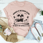 Manager Of Meltdown Island Tee Peachy Sunday