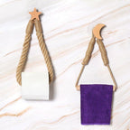 Many Styles Kitchen Roll Napkin Holders Towel Dispenser Accessory Hanging Rope Wooden Toilet Paper Holder For Bathroom Decor Home Toilet Roll Holder Creative Wood Roll Holder Country House Toilet Paper Holder Toilet Bathroom