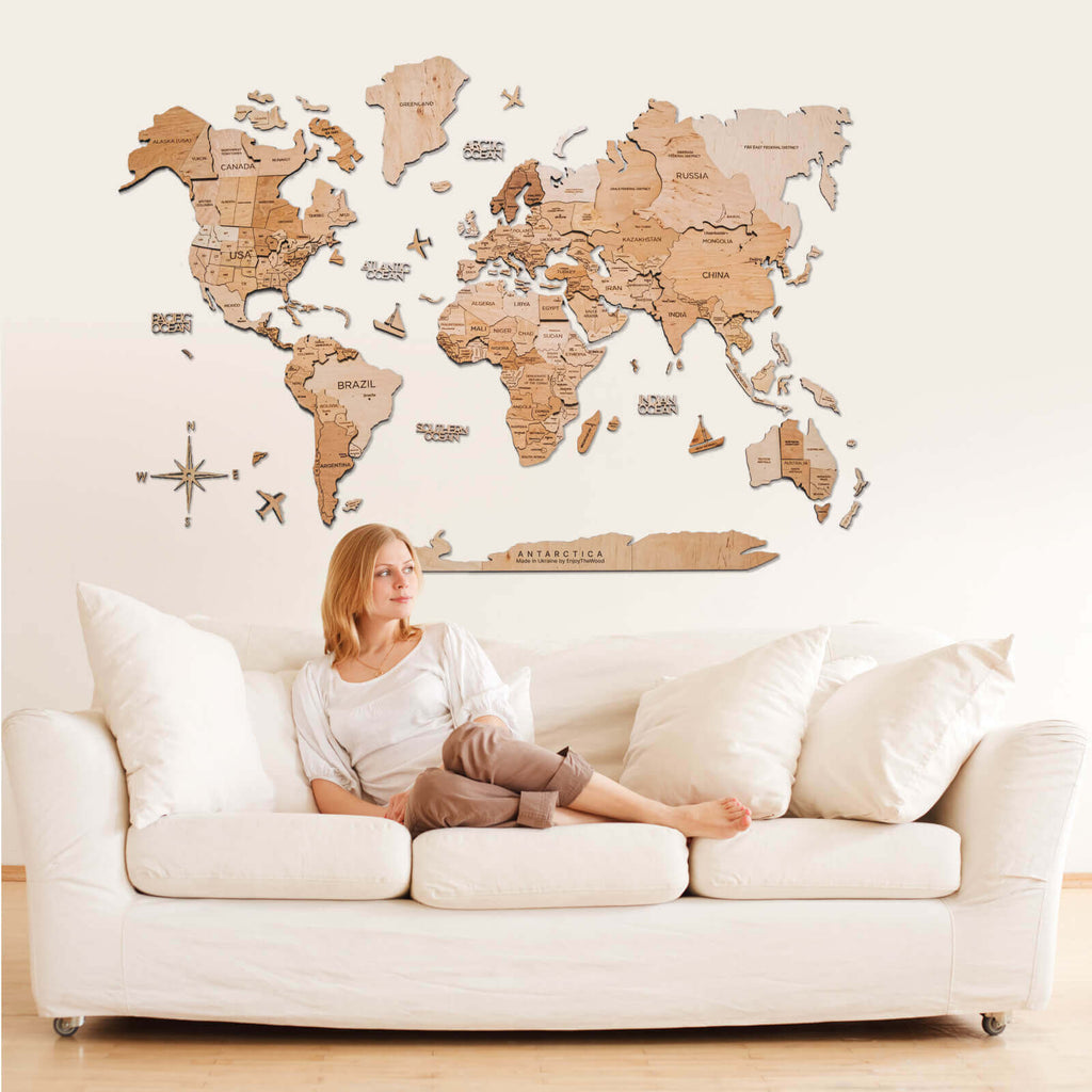 Antarctica For Maps in natural colors Enjoy The Wood
