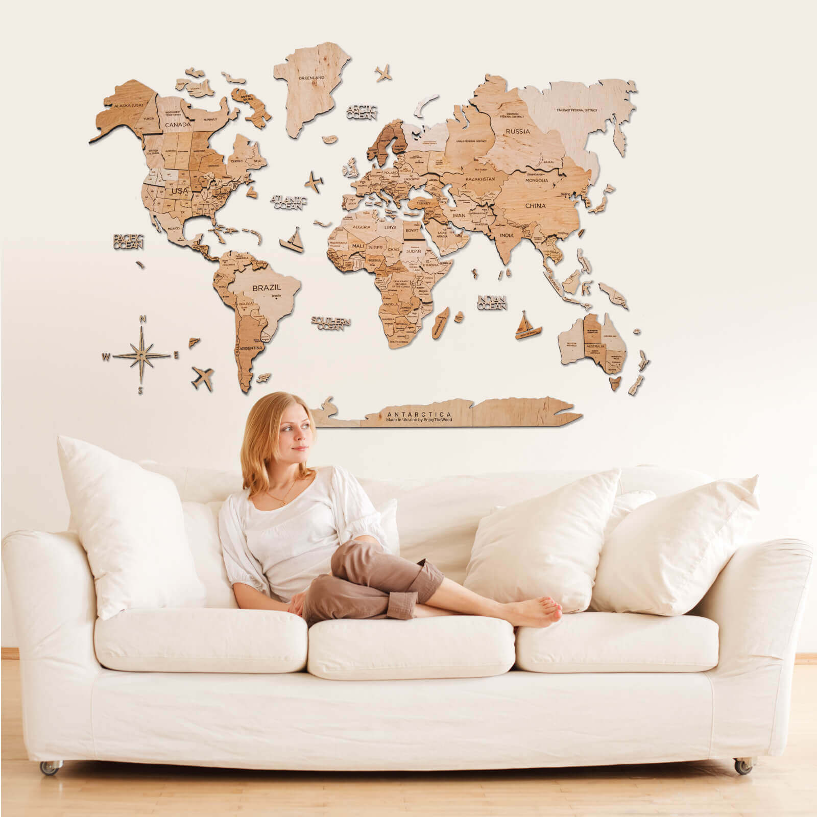 Antarctica For Maps in natural colors Enjoy The Wood