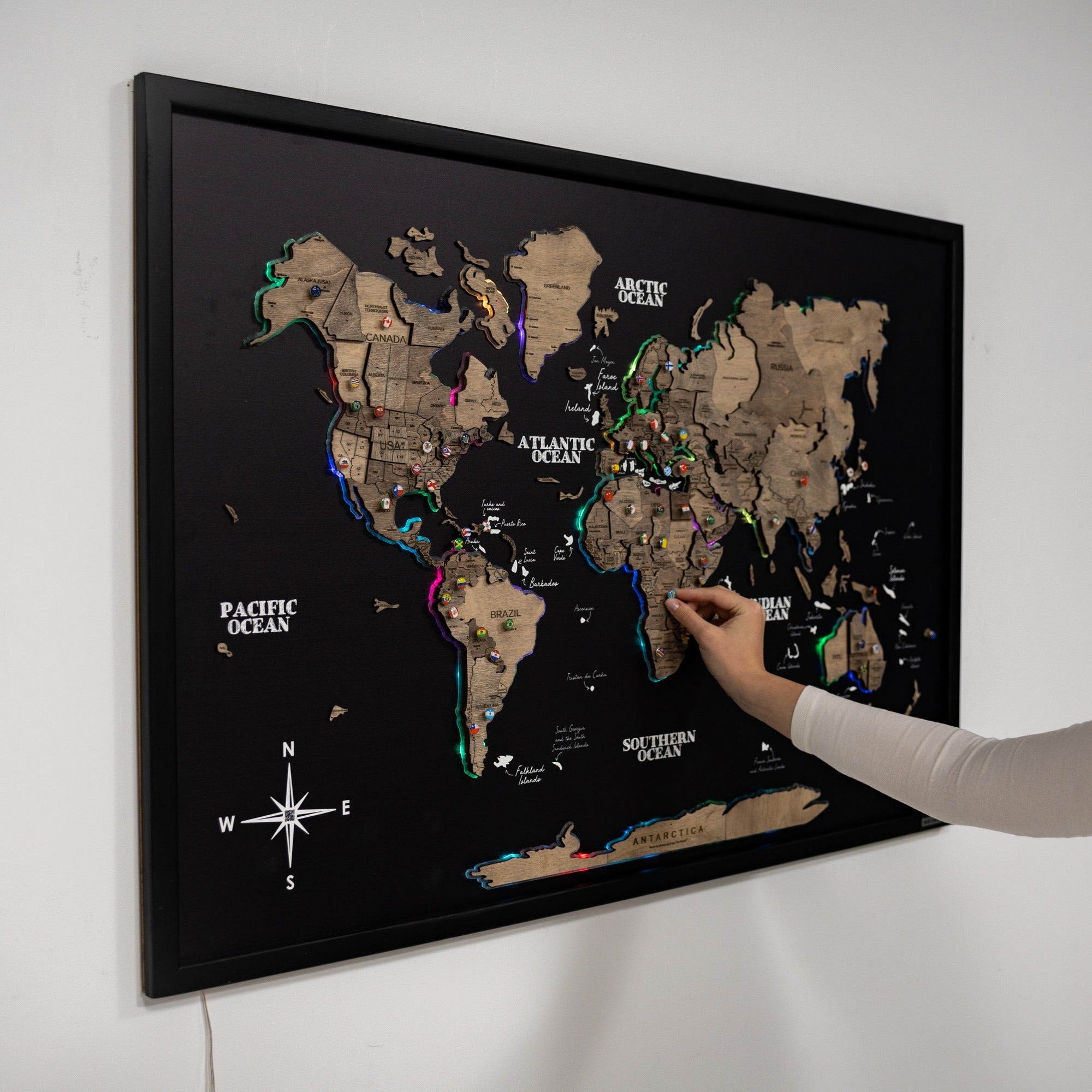 Map on Board LED 2.0 Terra