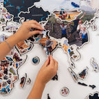 World Photo Map Midnight - SJB-DIAMOND ELITES