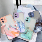 Marble Pattern Aesthetic Silicone Ultra Thin Scratch-Resistant Shockproof Mobile Phone Case For iPhone 11 Case Stylish Soft Camera Protective Cover For iPhone 12 Pro Max Mini XR XS Max X 7 8 Plus Case Stevvex