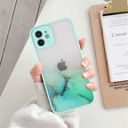 Marble Pattern Aesthetic Silicone Ultra Thin Scratch-Resistant Shockproof Mobile Phone Case For iPhone 11 Case Stylish Soft Camera Protective Cover For iPhone 12 Pro Max Mini XR XS Max X 7 8 Plus Case Stevvex
