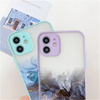 Marble Pattern Aesthetic Silicone Ultra Thin Scratch-Resistant Shockproof Mobile Phone Case For iPhone 11 Case Stylish Soft Camera Protective Cover For iPhone 12 Pro Max Mini XR XS Max X 7 8 Plus Case Stevvex
