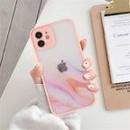 Marble Pattern Aesthetic Silicone Ultra Thin Scratch-Resistant Shockproof Mobile Phone Case For iPhone 11 Case Stylish Soft Camera Protective Cover For iPhone 12 Pro Max Mini XR XS Max X 7 8 Plus Case Stevvex