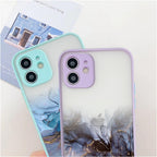 Marble Pattern Aesthetic Silicone Ultra Thin Scratch-Resistant Shockproof Mobile Phone Case For iPhone 11 Case Stylish Soft Camera Protective Cover For iPhone 12 Pro Max Mini XR XS Max X 7 8 Plus Case Stevvex