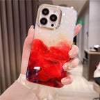 Marble Pattern Slim Shockproof Protective Soft Design for Girls Women Cute Case Cover For iPhone 13 Pro Max Glitter Marble Phone Case For iPhone 12 11 Pro Max XS Max XR Shockproof Cover Stevvex