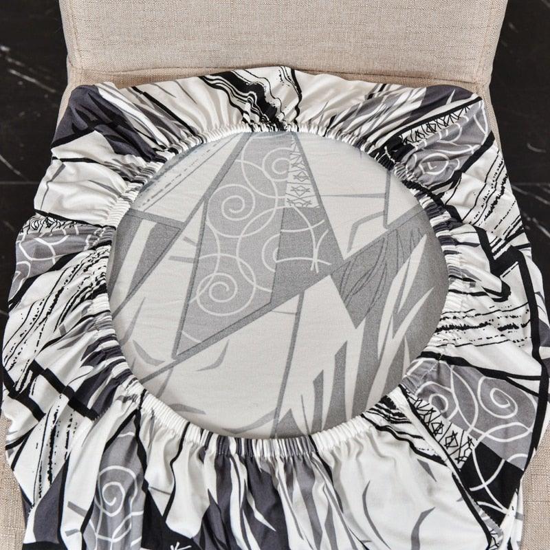 Marble Printed Stretch Chair Cover For Dining Room Office Banquet Chair Protector Elastic Material Armchair Cover  Chair Cover Chair Slipcover Marble Background Texture Parson Chair Stevvex