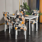 Marble Printed Stretch Chair Cover For Dining Room Office Banquet Chair Protector Elastic Material Armchair Cover  Chair Cover Chair Slipcover Marble Background Texture Parson Chair Stevvex