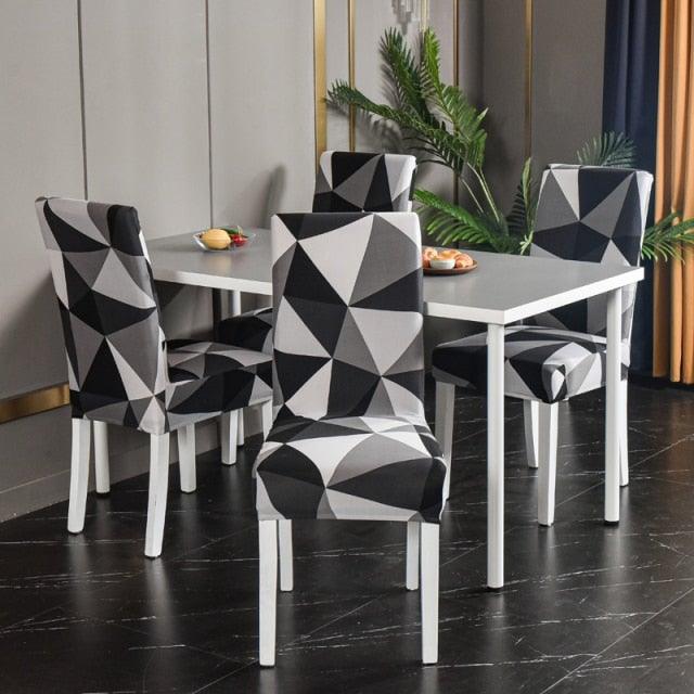 Marble Printed Stretch Chair Cover For Dining Room Office Banquet Chair Protector Elastic Material Armchair Cover  Chair Cover Chair Slipcover Marble Background Texture Parson Chair Stevvex