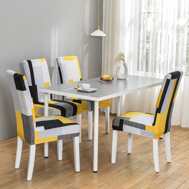 Marble Printed Stretch Chair Cover For Dining Room Office Banquet Chair Protector Elastic Material Armchair Cover  Chair Cover Chair Slipcover Marble Background Texture Parson Chair Stevvex