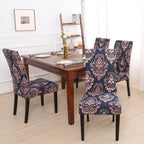 Marble Printed Stretch Chair Cover For Dining Room Office Banquet Chair Protector Elastic Material Armchair Cover  Chair Cover Chair Slipcover Marble Background Texture Parson Chair Stevvex