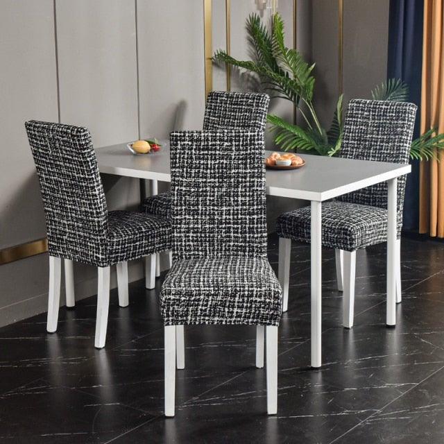 Marble Printed Stretch Chair Cover For Dining Room Office Banquet Chair Protector Elastic Material Armchair Cover  Chair Cover Chair Slipcover Marble Background Texture Parson Chair Stevvex