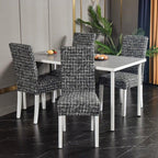 Marble Printed Stretch Chair Cover For Dining Room Office Banquet Chair Protector Elastic Material Armchair Cover  Chair Cover Chair Slipcover Marble Background Texture Parson Chair Stevvex
