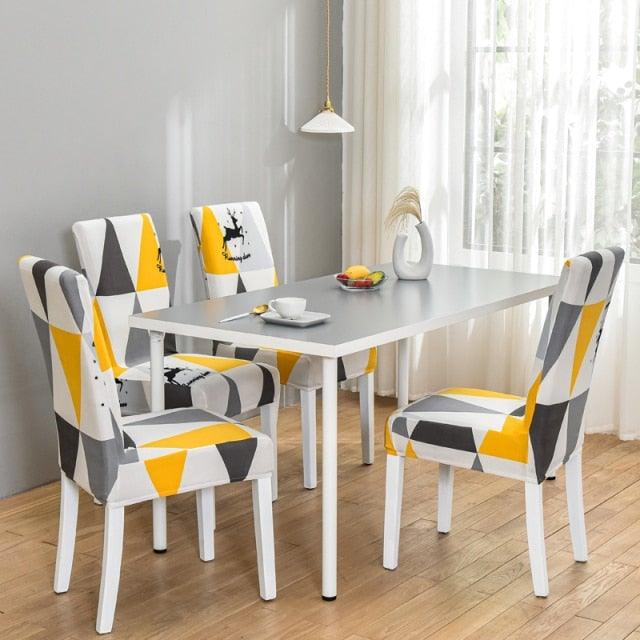Marble Printed Stretch Chair Cover For Dining Room Office Banquet Chair Protector Elastic Material Armchair Cover  Chair Cover Chair Slipcover Marble Background Texture Parson Chair Stevvex