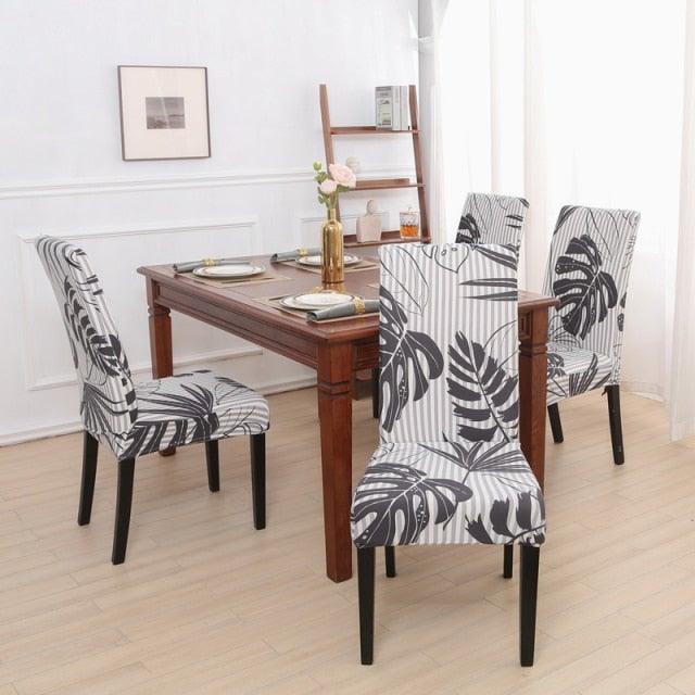 Marble Printed Stretch Chair Cover For Dining Room Office Banquet Chair Protector Elastic Material Armchair Cover  Chair Cover Chair Slipcover Marble Background Texture Parson Chair Stevvex