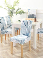 Marble Printed Stretch Chair Cover For Dining Room Office Banquet Chair Protector Elastic Material Armchair Cover  Chair Cover Chair Slipcover Marble Background Texture Parson Chair Stevvex