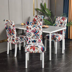 Marble Printed Stretch Chair Cover For Dining Room Office Banquet Chair Protector Elastic Material Armchair Cover  Chair Cover Chair Slipcover Marble Background Texture Parson Chair Stevvex