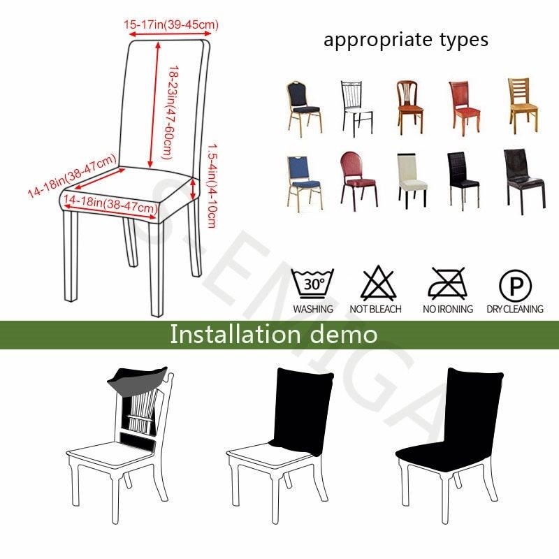 Marble Printed Stretch Chair Cover For Dining Room Office Banquet Chair Protector Elastic Material Armchair Cover  Chair Cover Chair Slipcover Marble Background Texture Parson Chair Stevvex