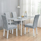 Marble Printed Stretch Chair Cover For Dining Room Office Banquet Chair Protector Elastic Material Armchair Cover  Chair Cover Chair Slipcover Marble Background Texture Parson Chair Stevvex