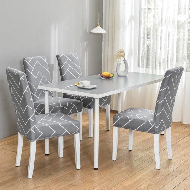 Marble Printed Stretch Chair Cover For Dining Room Office Banquet Chair Protector Elastic Material Armchair Cover  Chair Cover Chair Slipcover Marble Background Texture Parson Chair Stevvex