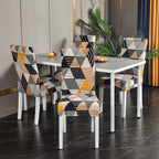 Marble Printed Stretch Chair Cover For Dining Room Office Banquet Chair Protector Elastic Material Armchair Cover  Chair Cover Chair Slipcover Marble Background Texture Parson Chair Stevvex