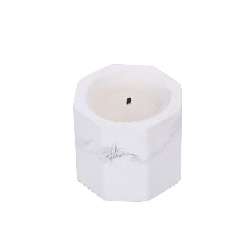 Marbled Plaster Scented Soy Candles Candlestick Aromatherapy For Party Gifts Marbled Plaster Scented Soy Candles Candlestick Aromatherapy Stress Relief Candles For Birthday Wedding Decoration Christmas Handmade Stevvex