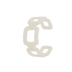 Marbled Square Link Resin Acrylic Bracelet Chunky Fashion