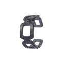 Marbled Square Link Resin Acrylic Bracelet Chunky Fashion