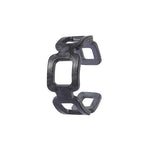 Marbled Square Link Resin Acrylic Bracelet Chunky Fashion