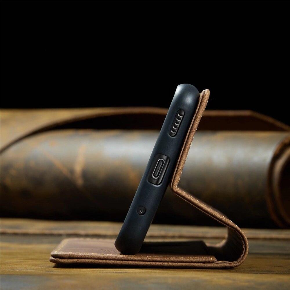 Matte Leather Case for Xiaomi Mi 9T CC9 10T 11T 12T Pro Lite 5G Redmi Note 8 9s 10 11 11S Pro Wallet Flip Cover Poco F3 M3 Pro  Women with Card Holder Kickstand Magnetic Leather Flip Case Stevvex