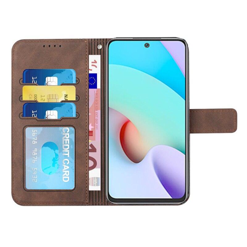 Matte Leather Wallet Case for Redmi Note 11 11S 11 Pro 10 9 8 7 Redmi 10 10C 10A 9T 9A 9C 9 8 Flip Cover for M4 Pro X4 Pro F4 M3 Premium PU Leather Wallet Case Stevvex