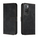 Matte Leather Wallet Case for Redmi Note 11 11S 11 Pro 10 9 8 7 Redmi 10 10C 10A 9T 9A 9C 9 8 Flip Cover for M4 Pro X4 Pro F4 M3 Premium PU Leather Wallet Case Stevvex