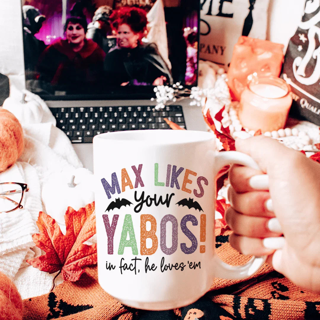 Max Likes Your Yabos Ceramic Mug 15oz Peachy Sunday