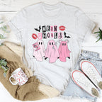Mean Ghouls Tee Peachy Sunday