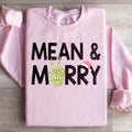 Mean & Merry Sweatshirt Peachy Sunday