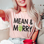 Mean & Merry Tee Peachy Sunday