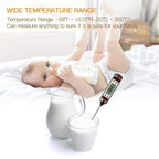 Meat Digital Cooking Food Kitchen BBQ Thermometer Digital Candy Candle Thermometer Cooking Kitchen BBQ Grill Thermometer Probe Instant Read Thermometer for Liquids Pork Milk Water Milk Oil Liquid Oven Digital Temperature Sensor Meter Thermocouple Stevvex